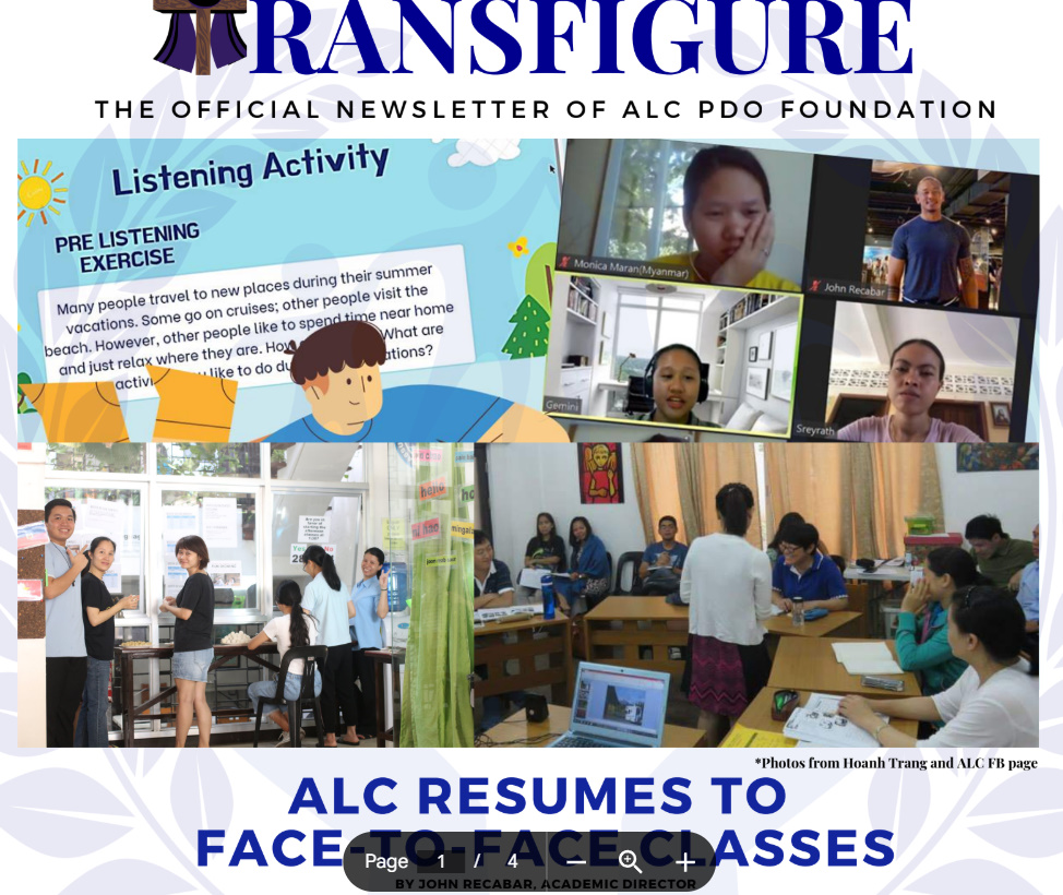 TRANSFIGURE ALC PDO -VOLUME 1- ISSUE 2